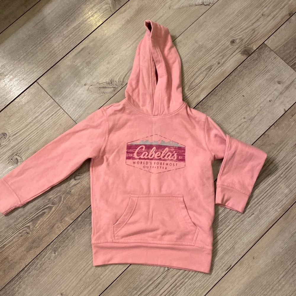 Like New Pink Cabellas Girls Size Small